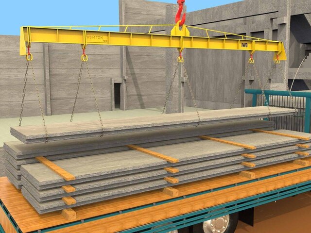 Içamento de Cargas Pesadas 4ton 7m 5 Pontos